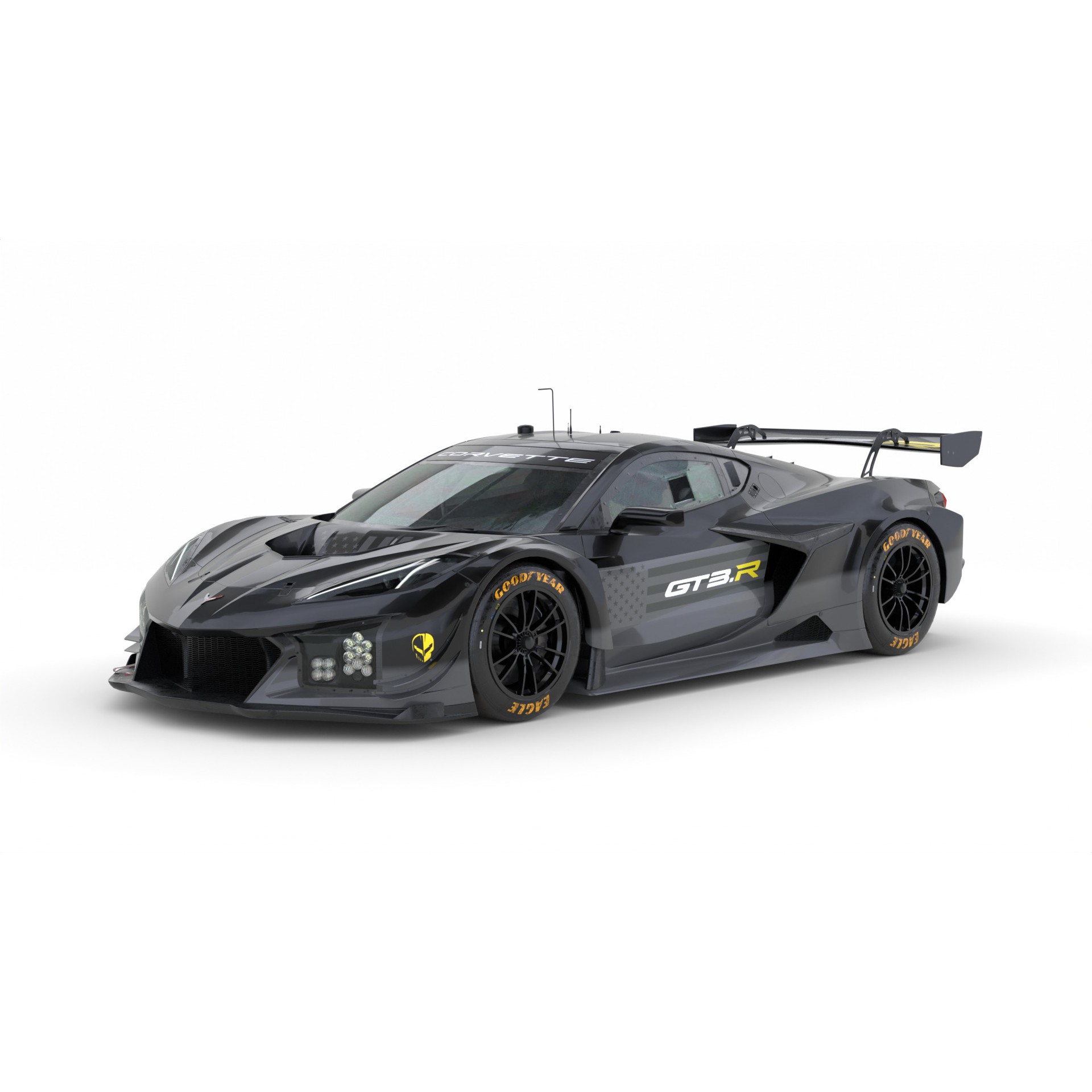 Corvette Z06 GT3.R 2024 - Game-Ready 3D Model - View 5