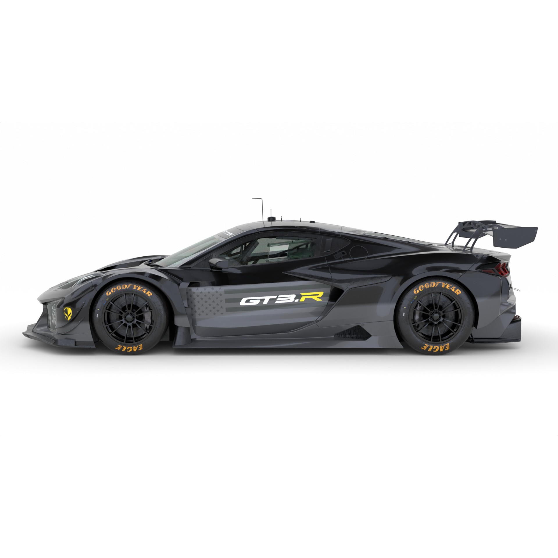 Corvette Z06 GT3.R 2024 - Game-Ready 3D Model - View 6