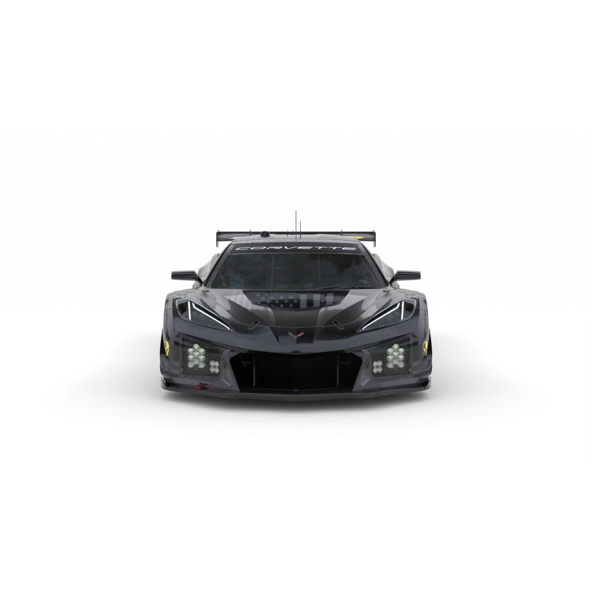 Corvette Z06 GT3.R 2024 - Game-Ready 3D Model - View 7
