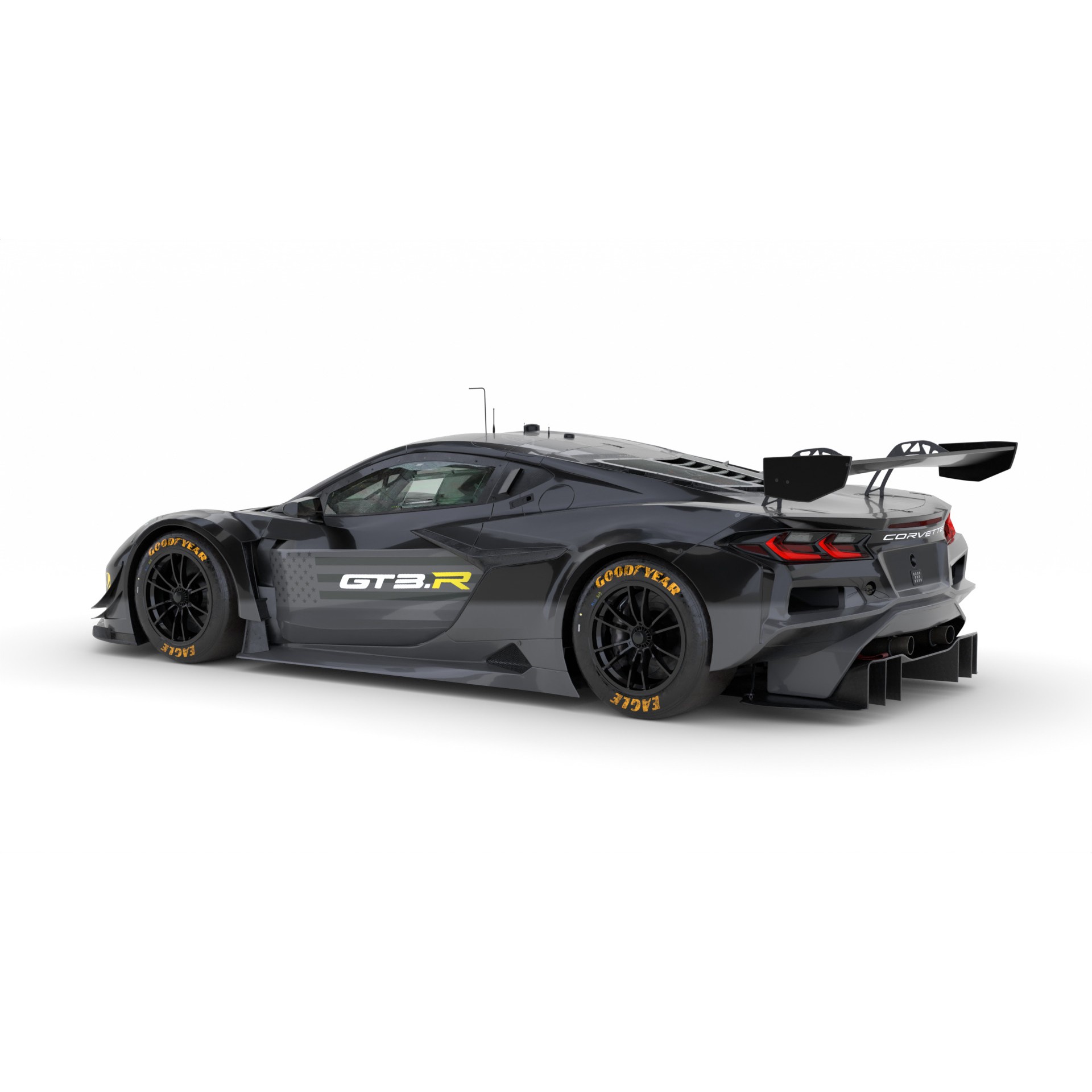 Corvette Z06 GT3.R 2024 - Game-Ready 3D Model - View 9