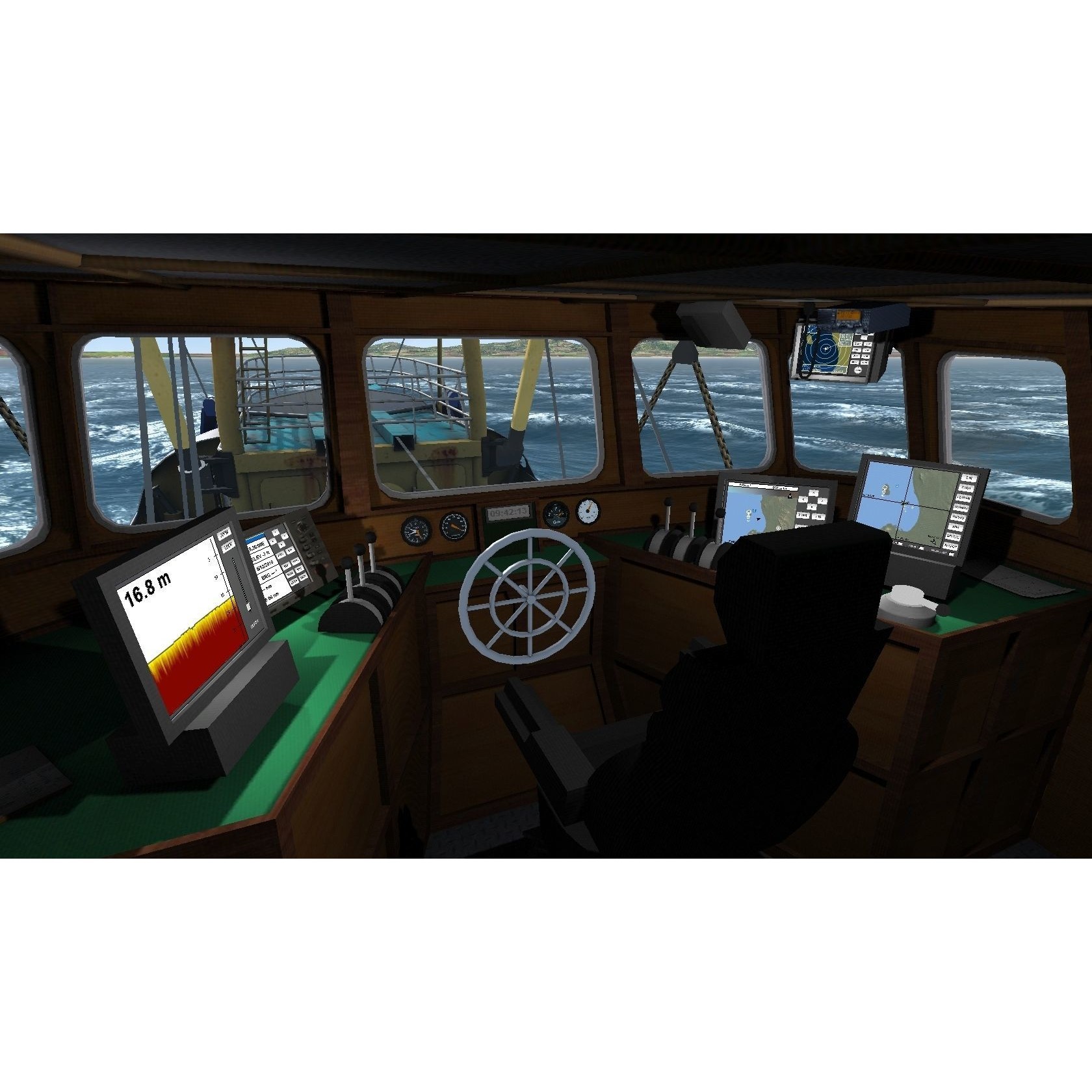 Trawler Sea Lady - Low-Poly Game-Ready 3D Model - View 18