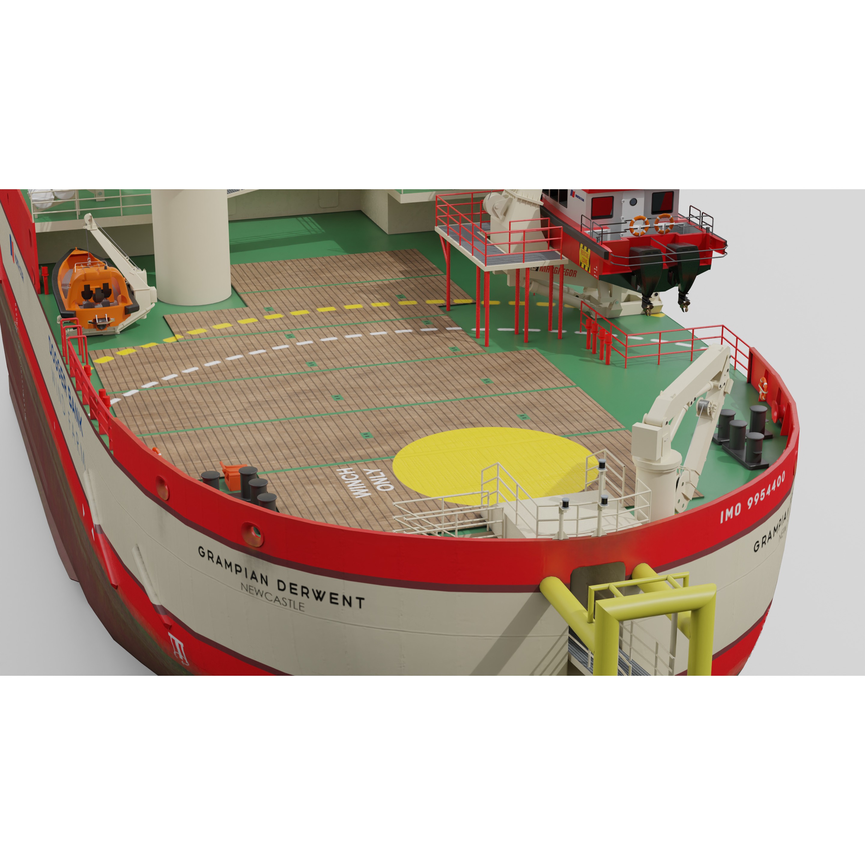 Grampian Derwent SOV - Game-Ready 3D Model - View 17