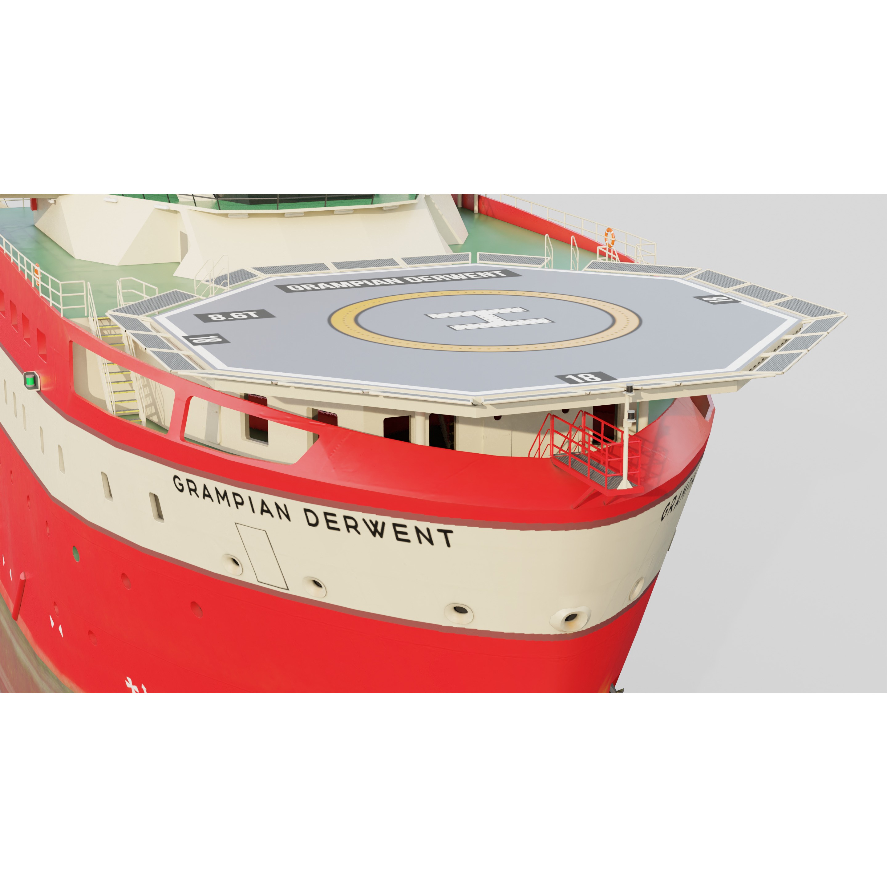 Grampian Derwent SOV - Game-Ready 3D Model - View 7