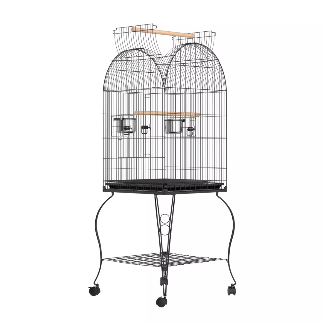 Open Top Bird Cage 3D Model – High Poly PBR Asset, FBX - View 10