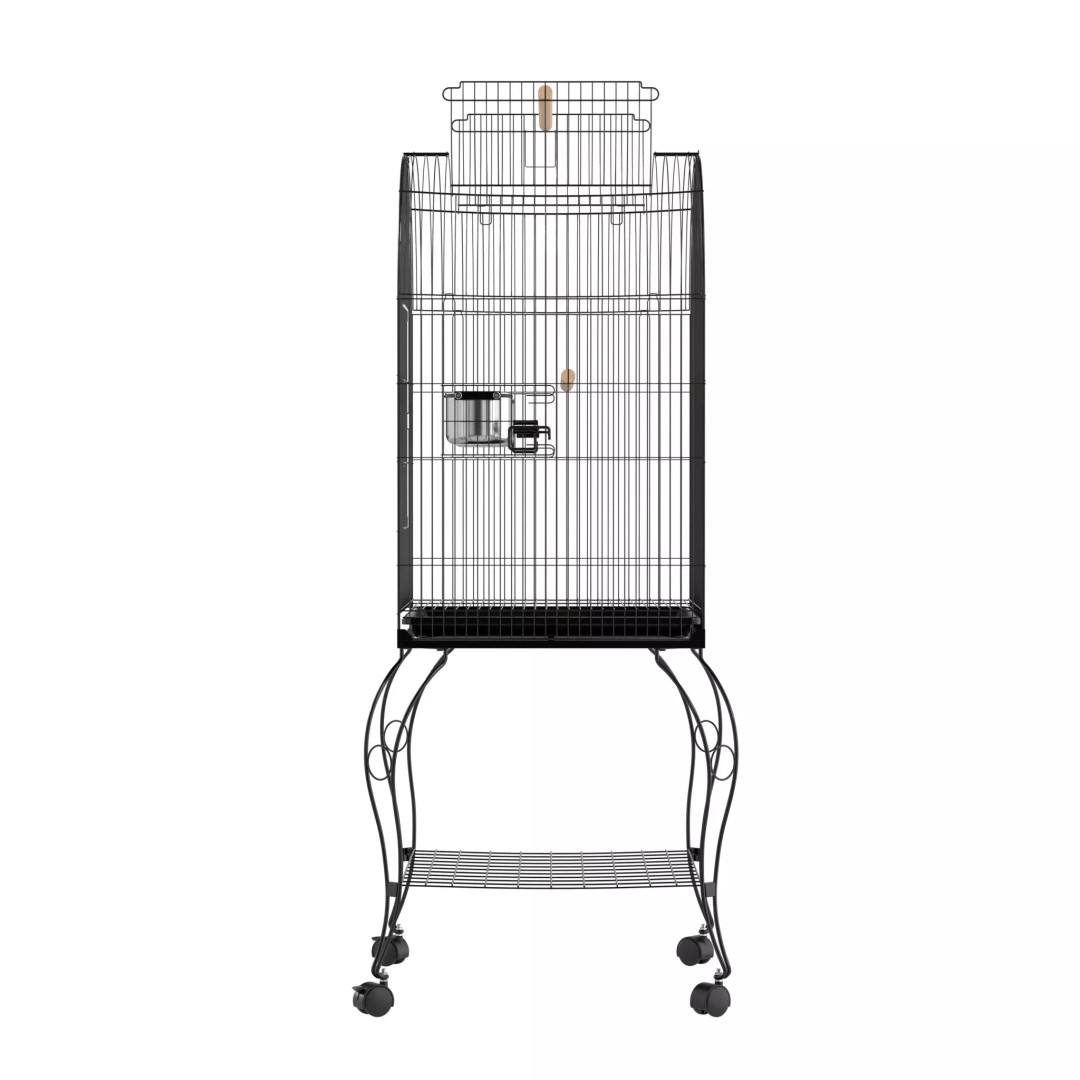 Open Top Bird Cage 3D Model – High Poly PBR Asset, FBX - View 11