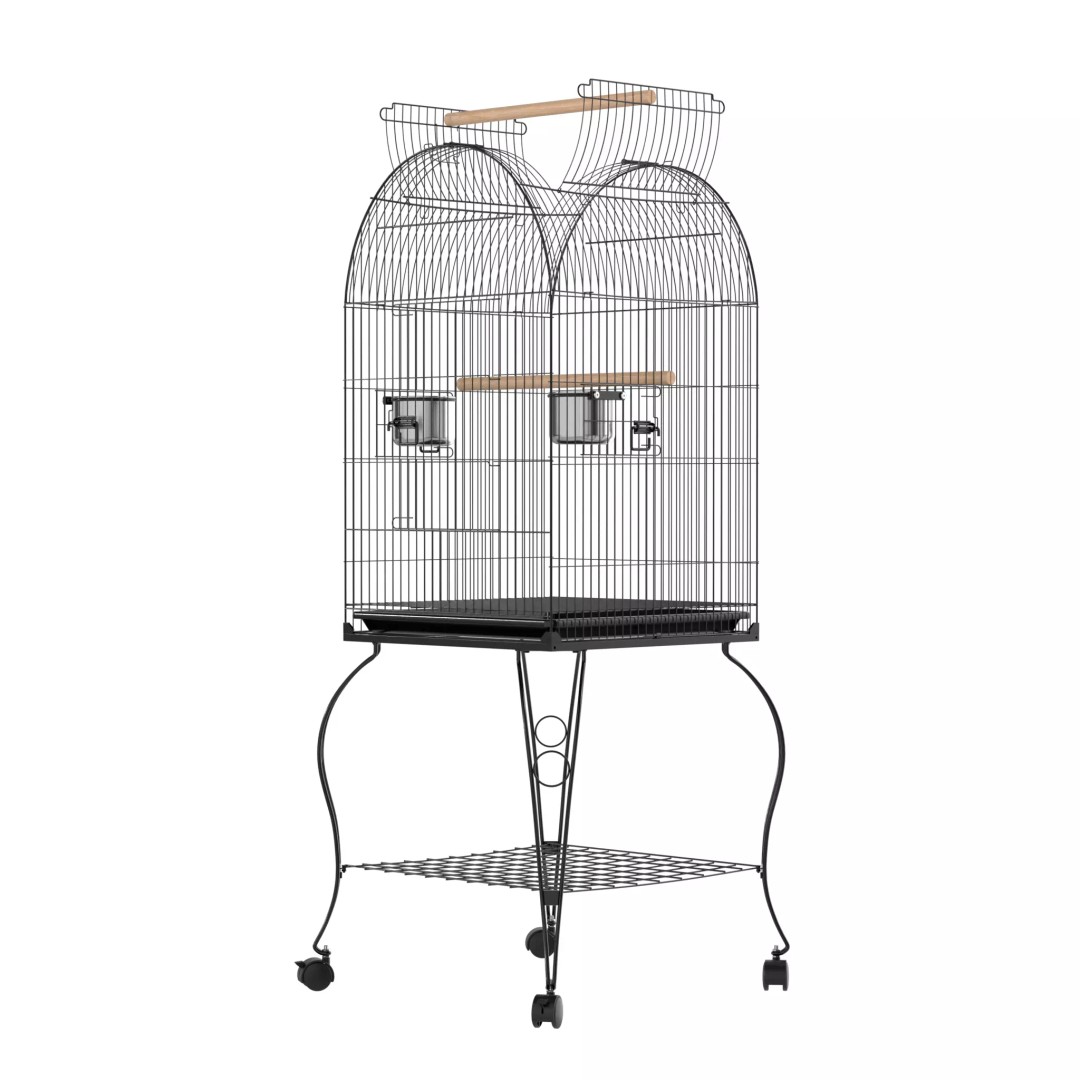 Open Top Bird Cage 3D Model – High Poly PBR Asset, FBX - View 12
