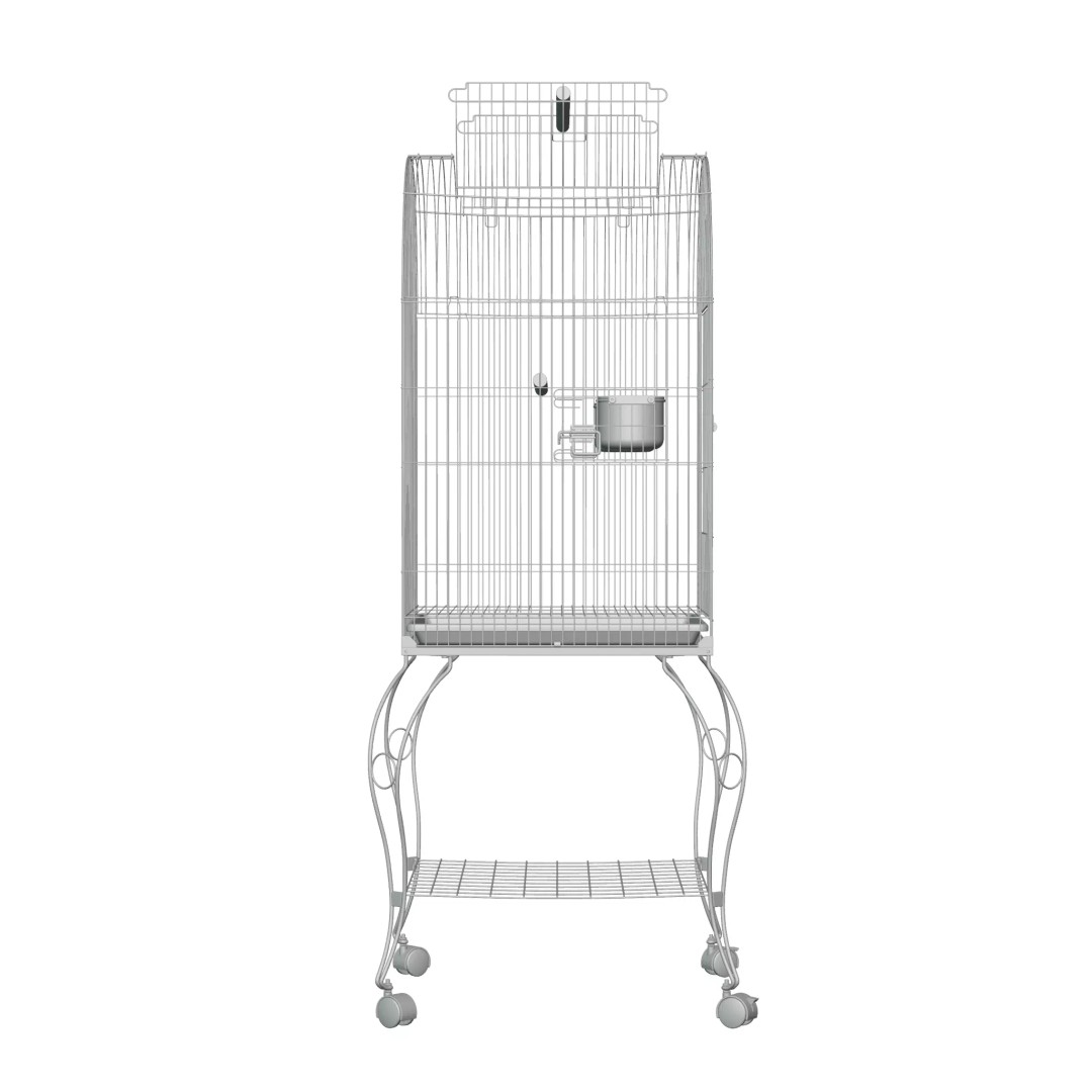 Open Top Bird Cage 3D Model – High Poly PBR Asset, FBX - View 15