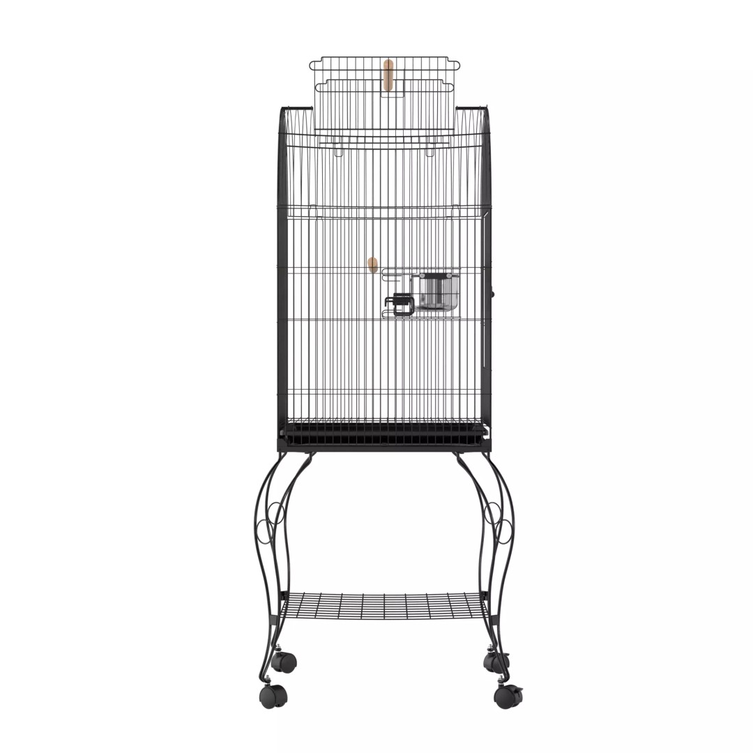 Open Top Bird Cage 3D Model – High Poly PBR Asset, FBX - View 7
