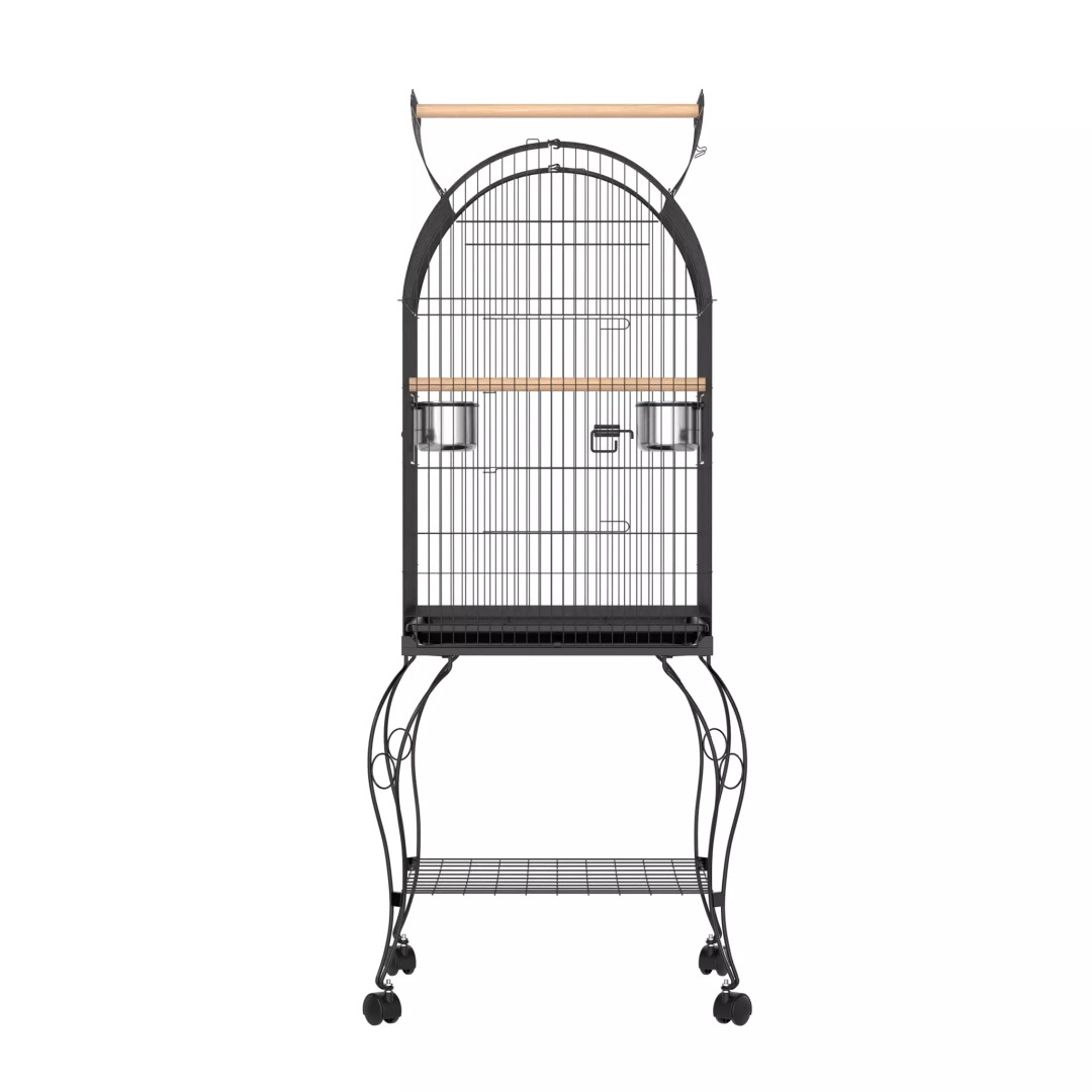Open Top Bird Cage 3D Model – High Poly PBR Asset, FBX - View 9