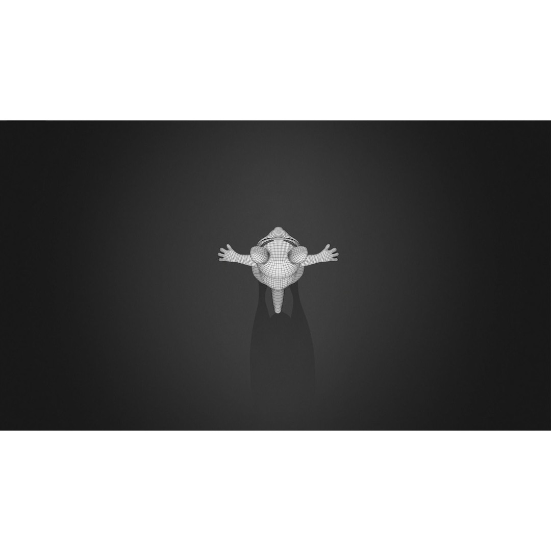 Kangaroo Mother 3D Model – Rigged Cartoon Character for Games, FBX - View 21