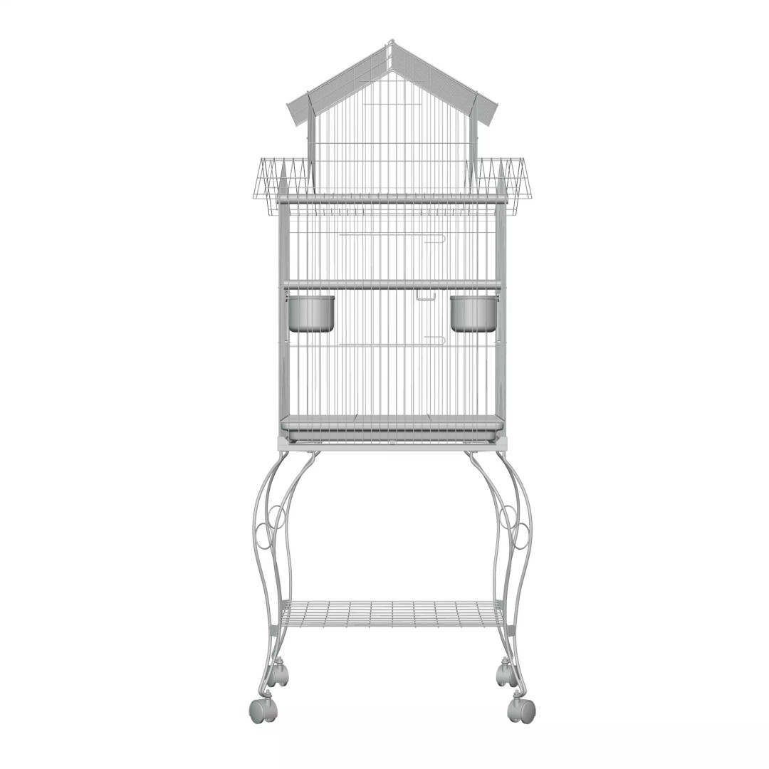 140cm Bird Cage 3D Model – PBR Textured Game Asset, FBX - View 17