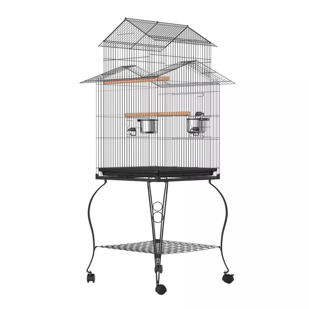 140cm Bird Cage 3D Model – PBR Textured Game Asset, FBX - View 8
