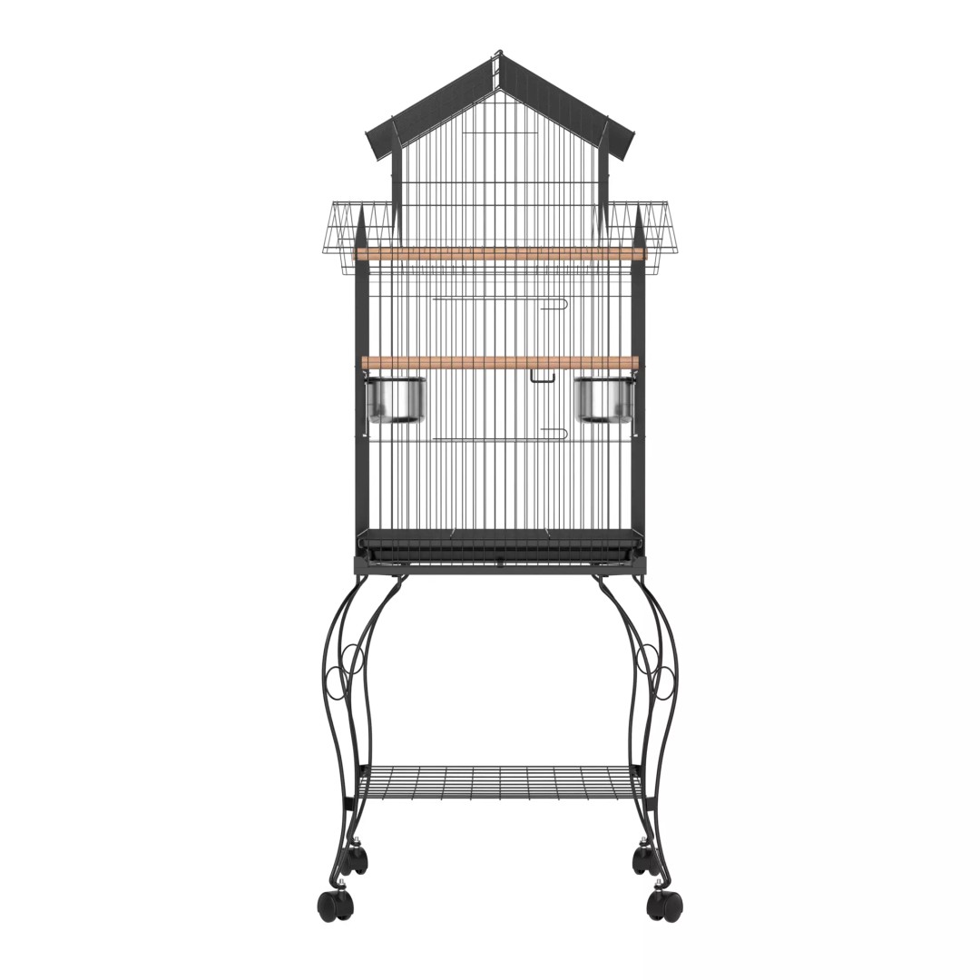 140cm Bird Cage 3D Model – PBR Textured Game Asset, FBX - View 9