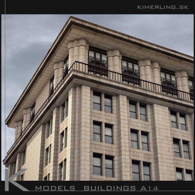 Building Pack A - Low-Poly Game-Ready 3D Model