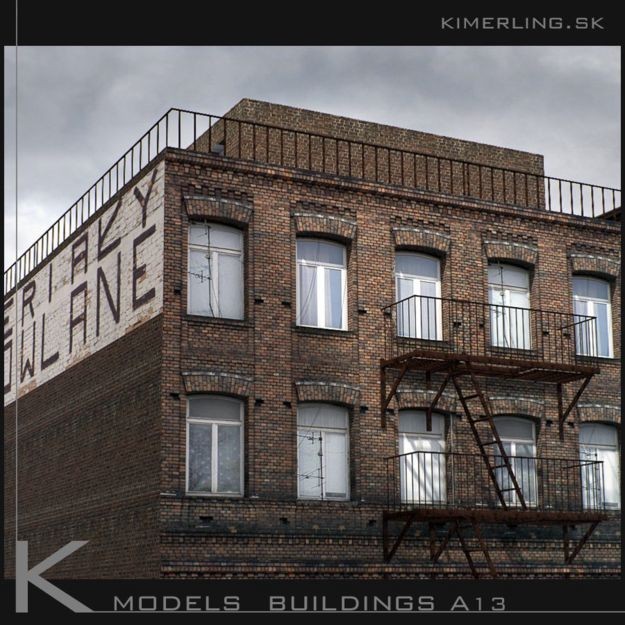 Building Pack A - Low-Poly Game-Ready 3D Model - View 28