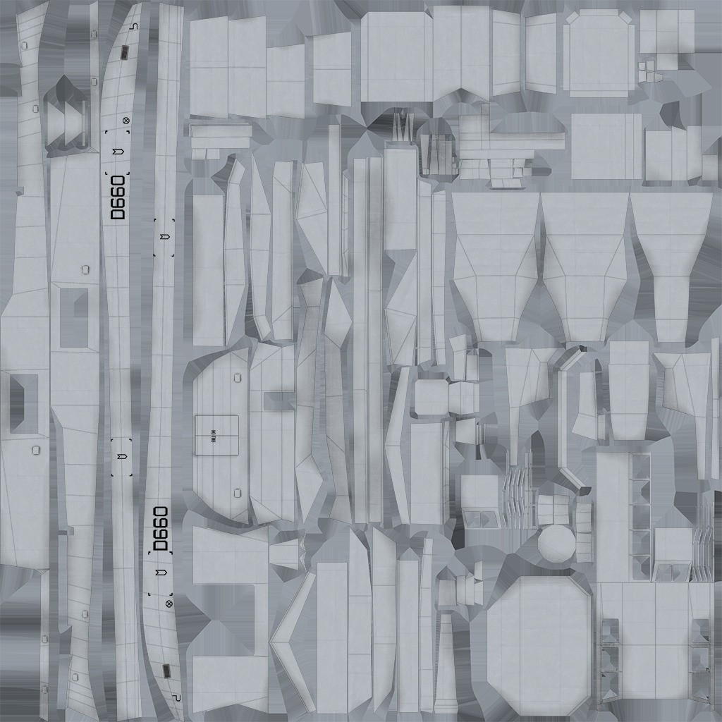 FDI Frigate FS Amiral Ronarc'h - Low-Poly Game-Ready 3D Model - View 14