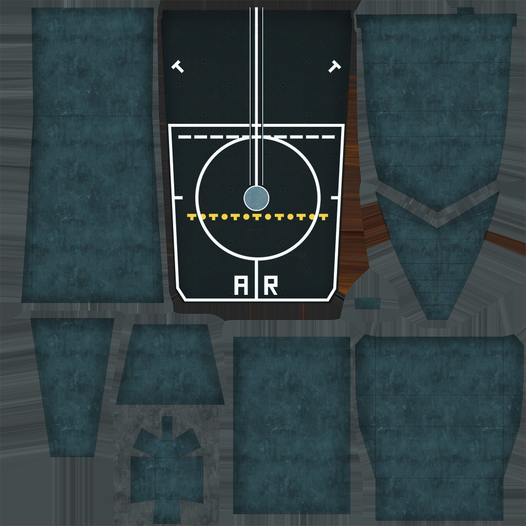 FDI Frigate FS Amiral Ronarc'h - Low-Poly Game-Ready 3D Model - View 15