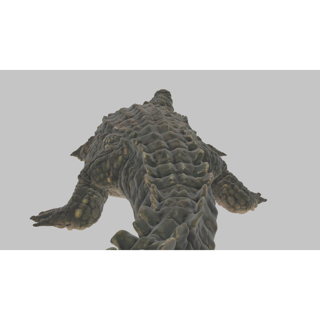 Crocodile 3D Model – Highly Detailed Game-Ready Asset, FBX, Blender - View 14