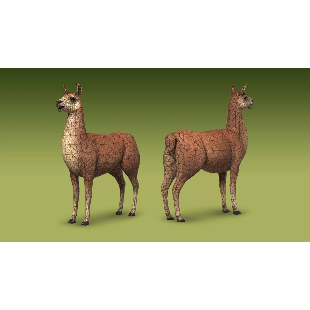Shepherd Valley 3D Animal Pack – Low Poly Game Assets, FBX, Rigged - View 35