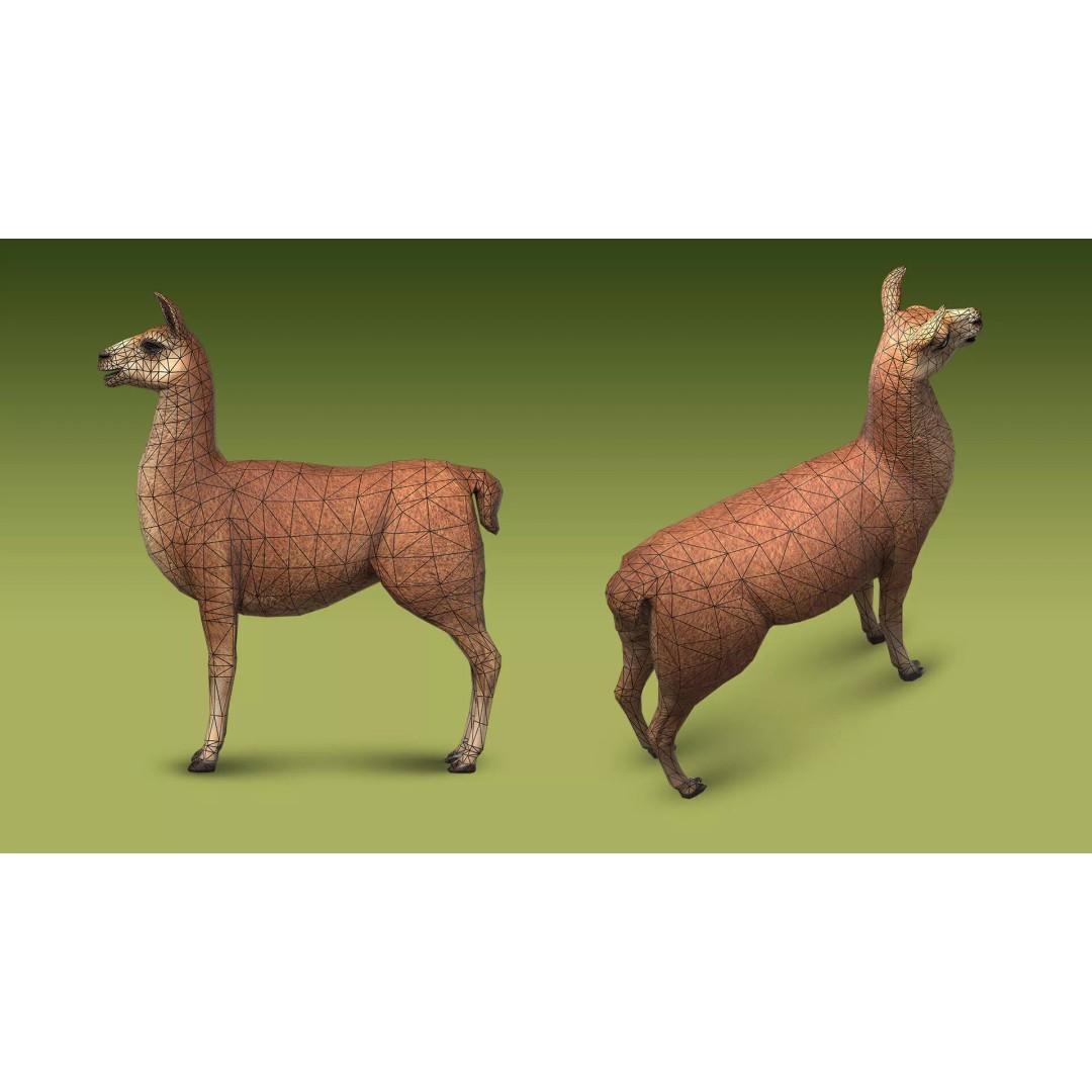 Shepherd Valley 3D Animal Pack – Low Poly Game Assets, FBX, Rigged - View 38