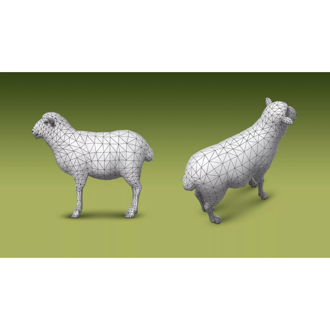 Shepherd Valley 3D Animal Pack – Low Poly Game Assets, FBX, Rigged - View 55