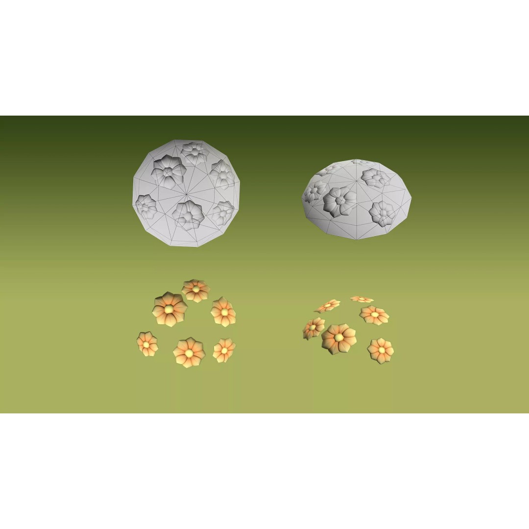 Shepherd Valley 3D Animal Pack – Low Poly Game Assets, FBX, Rigged - View 69
