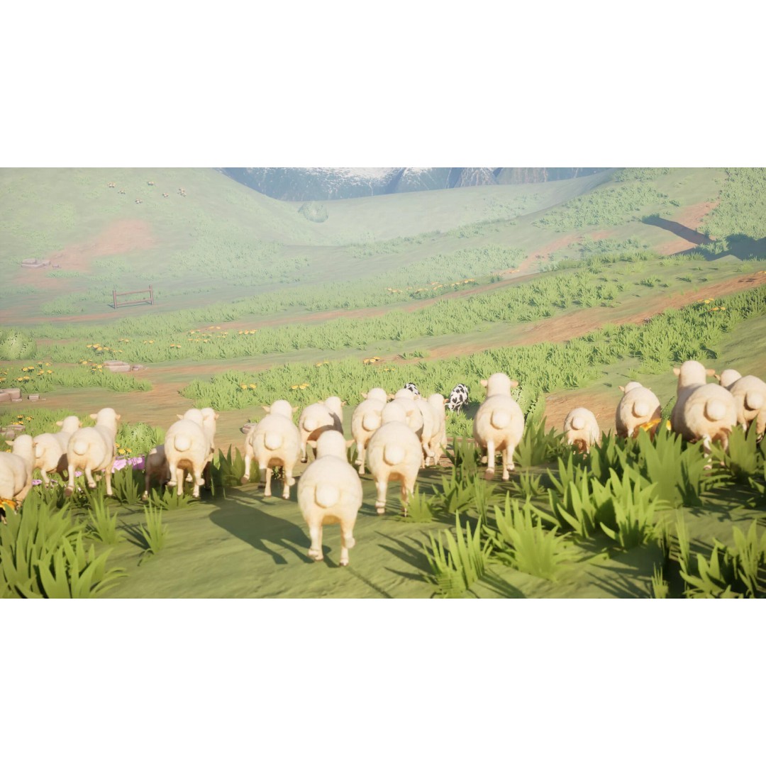 Shepherd Valley 3D Animal Pack – Low Poly Game Assets, FBX, Rigged - View 7
