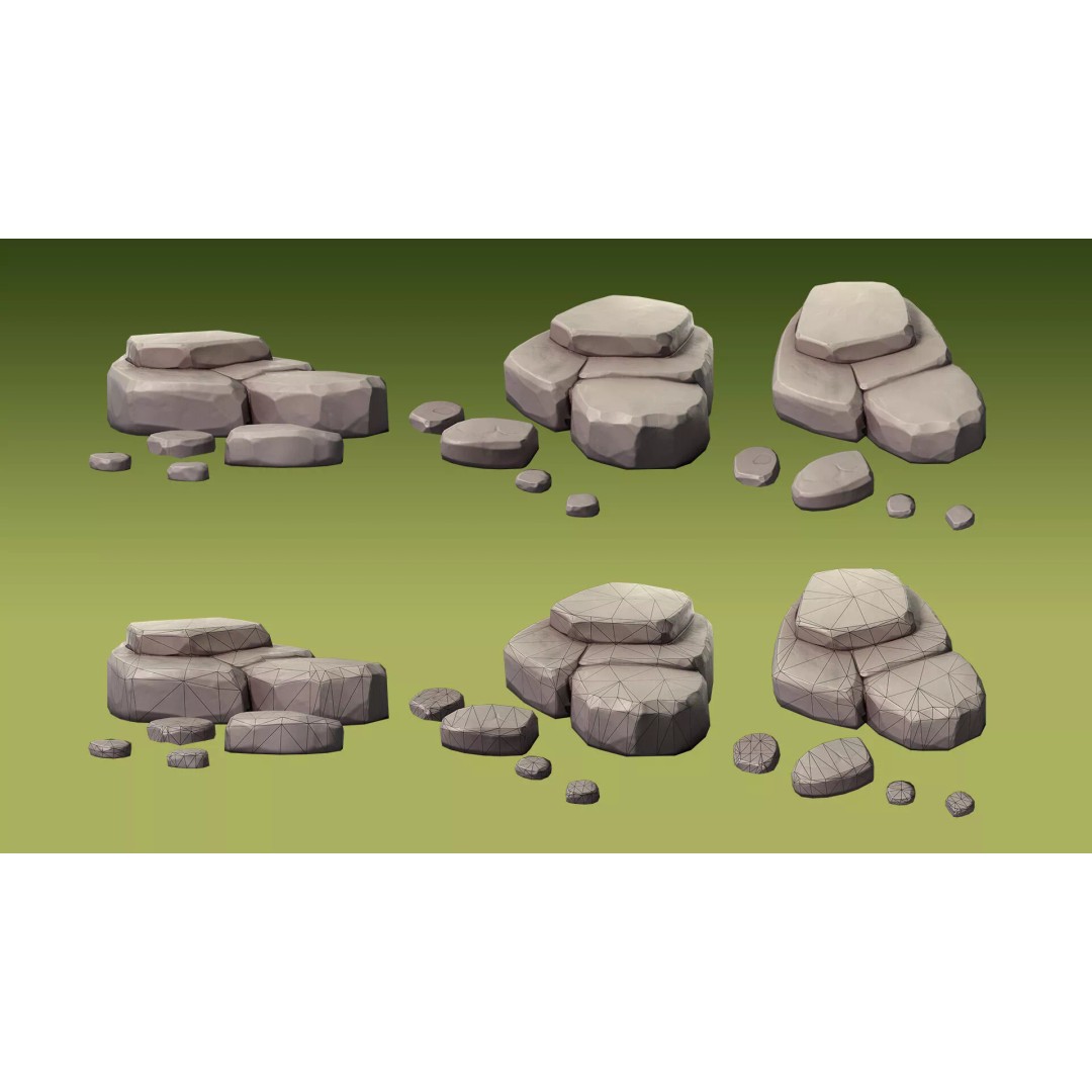 Shepherd Valley 3D Animal Pack – Low Poly Game Assets, FBX, Rigged - View 71