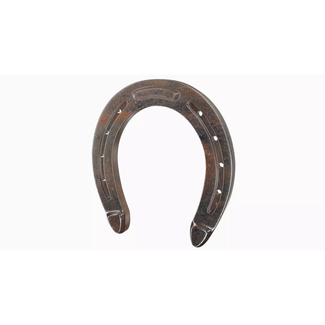 Horseshoe 3D Model – Vintage Symbol, PBR Textures, FBX, OBJ - View 2