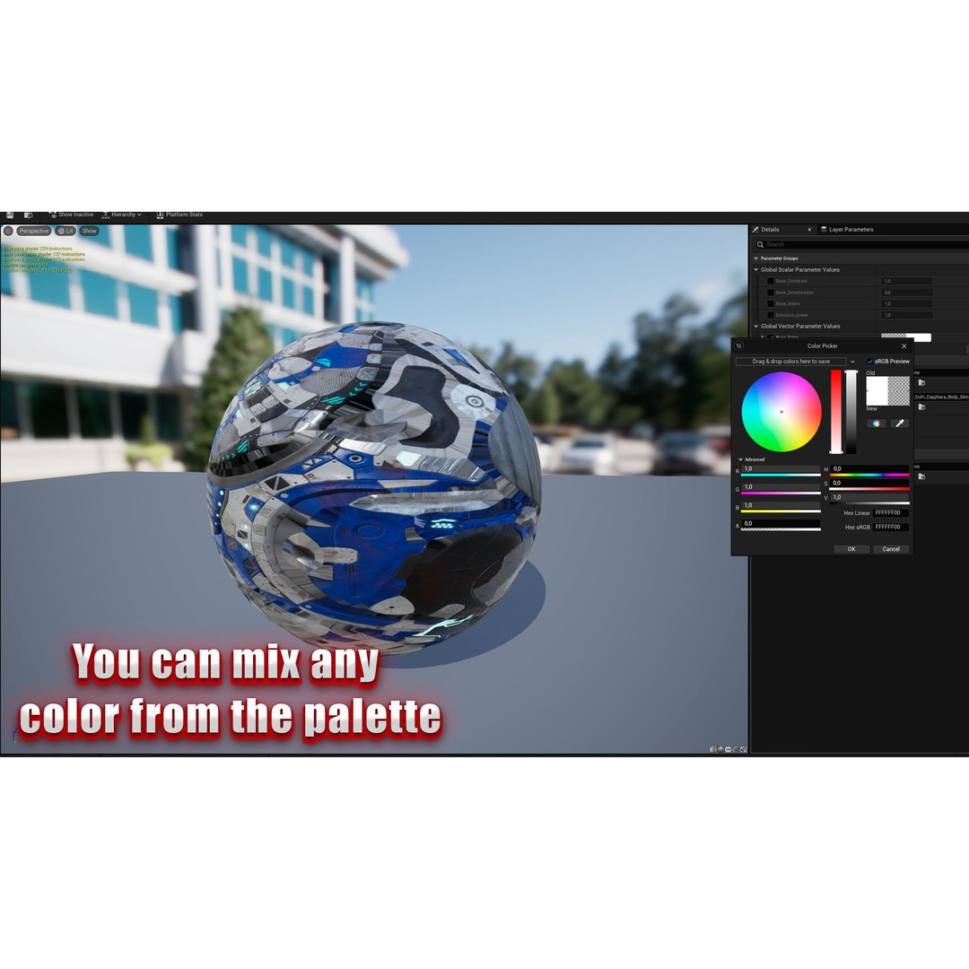 Sci-Fi Frog 3D Model – Low Poly Character with Animations, FBX - View 22