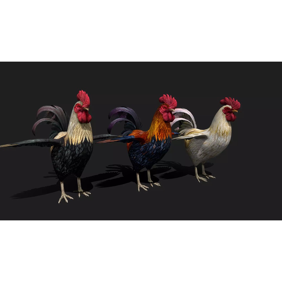 Ultimate Animal Mega Bundle 3D Model – Low Poly Rigged Animals, FBX, Blender - View 105