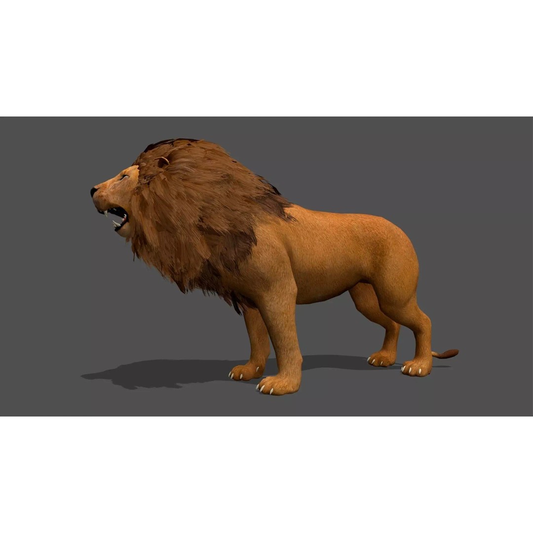 Ultimate Animal Mega Bundle 3D Model – Low Poly Rigged Animals, FBX, Blender - View 16