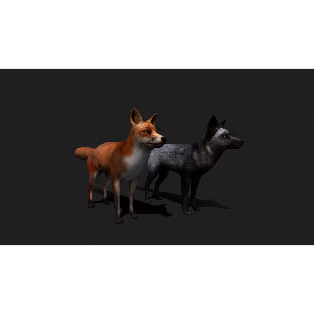 Ultimate Animal Mega Bundle 3D Model – Low Poly Rigged Animals, FBX, Blender - View 34
