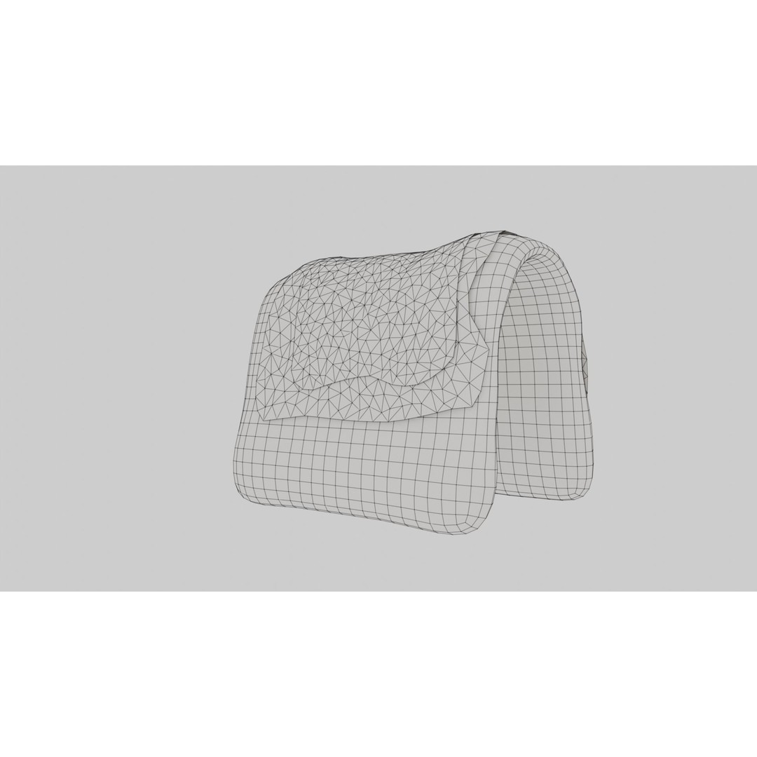 Camel Saddle 3D Model – Low Poly Game Asset, FBX, PBR Textures - View 21