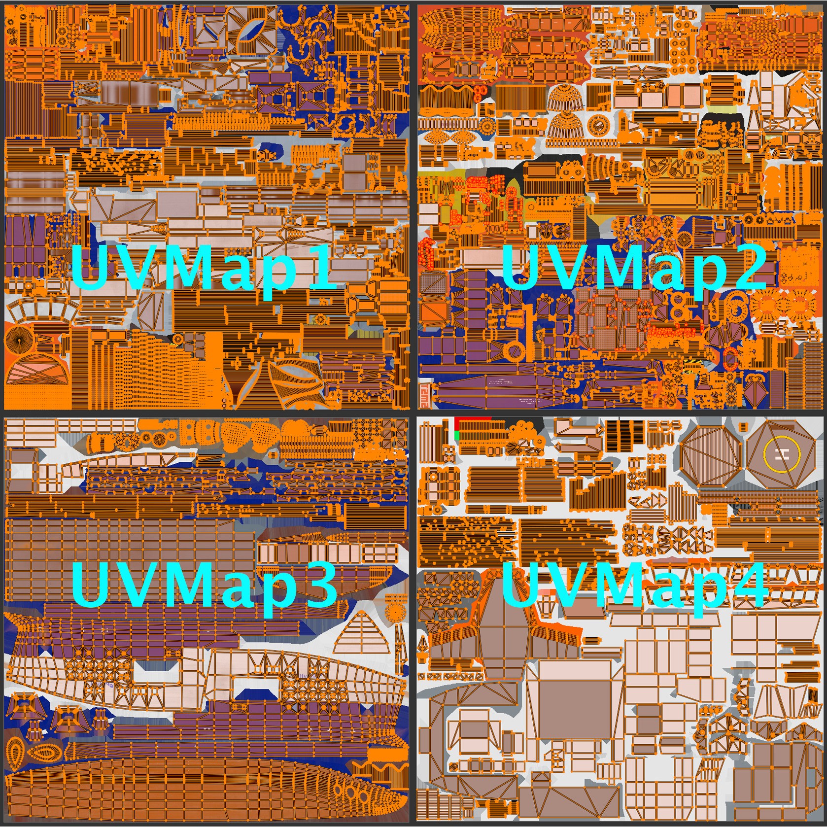 Cable Laying Vessel - Game-Ready 3D Model