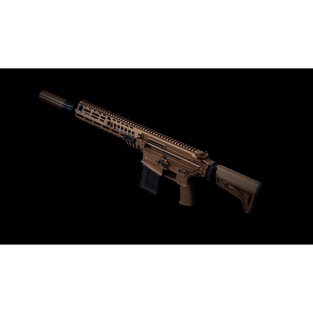 MCX Spear 3D Model – Low Poly PBR Game Asset, FBX - View 3