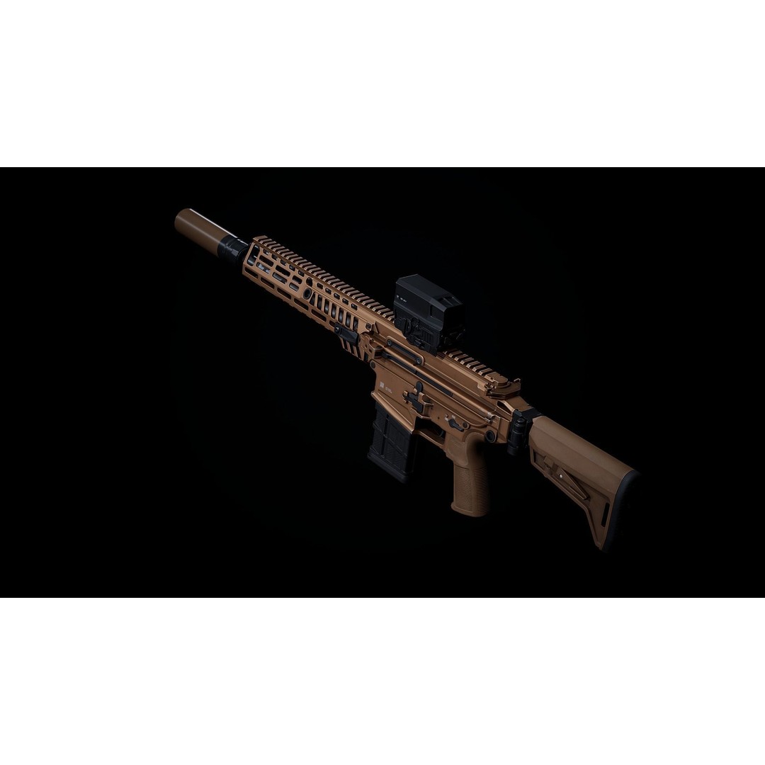 MCX Spear 3D Model – Low Poly PBR Game Asset, FBX - View 6