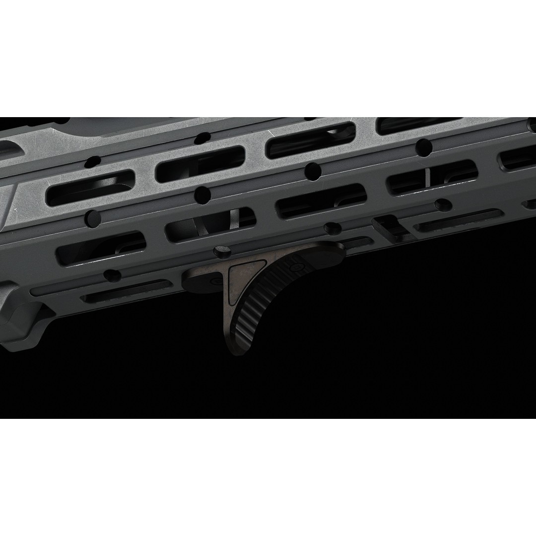 GripStop 3D Model – Low Poly Game Ready M-LOK Asset, FBX, OBJ, Blender - View 7