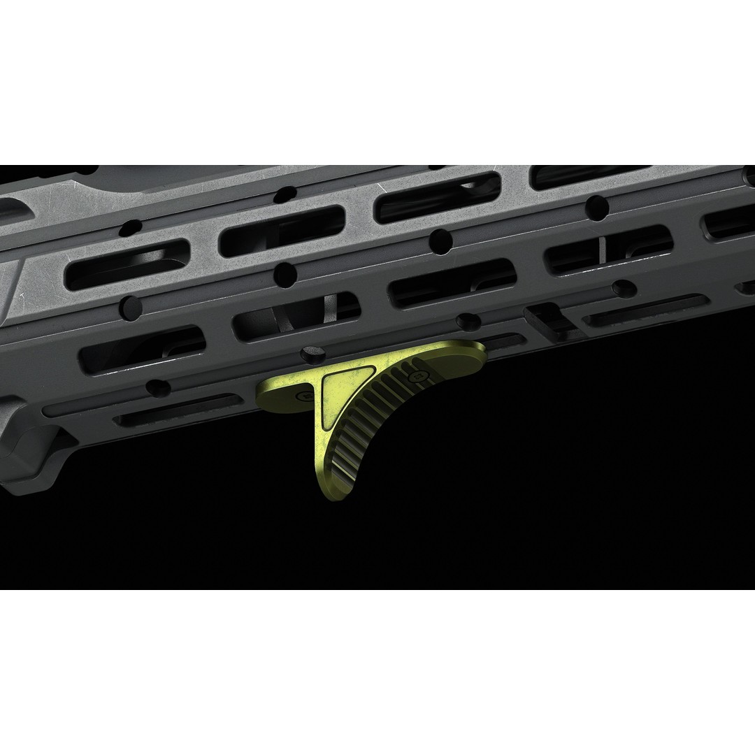 GripStop 3D Model – Low Poly Game Ready M-LOK Asset, FBX, OBJ, Blender - View 8