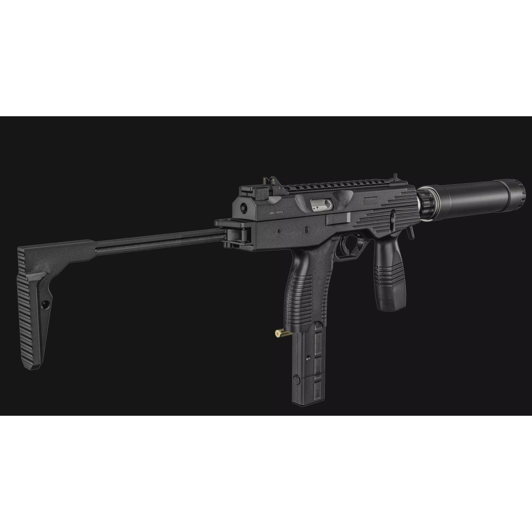Thomet MP9 3D Model – Low Poly Submachine Gun, PBR Textures - View 23