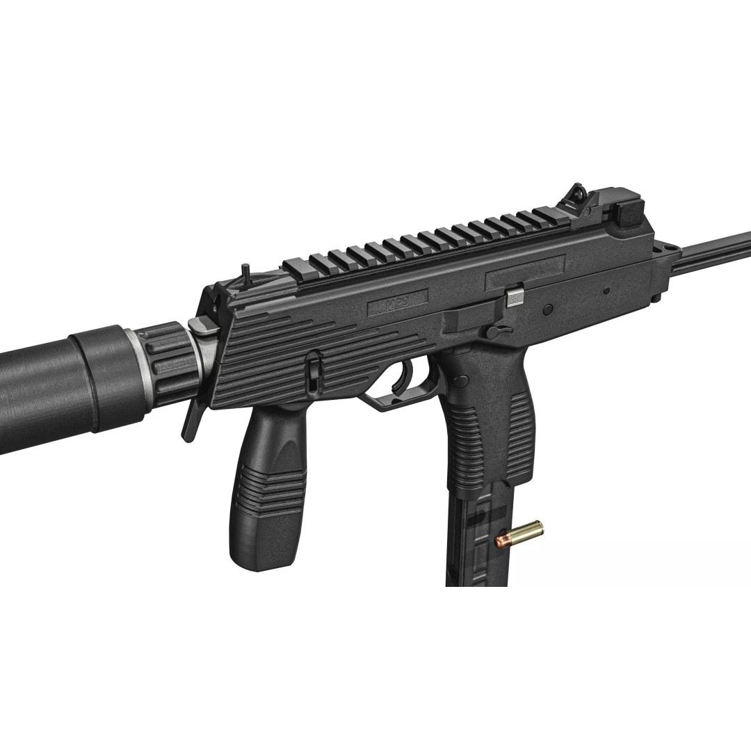 Thomet MP9 3D Model – Low Poly Submachine Gun, PBR Textures - View 9