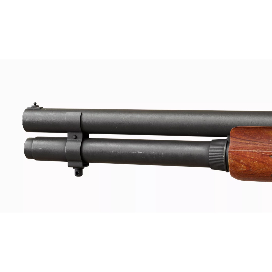 Remington 870 Shotgun 3D Model – Low Poly Game Asset, FBX, PBR - View 12