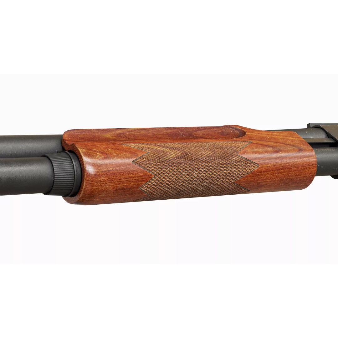 Remington 870 Shotgun 3D Model – Low Poly Game Asset, FBX, PBR - View 14