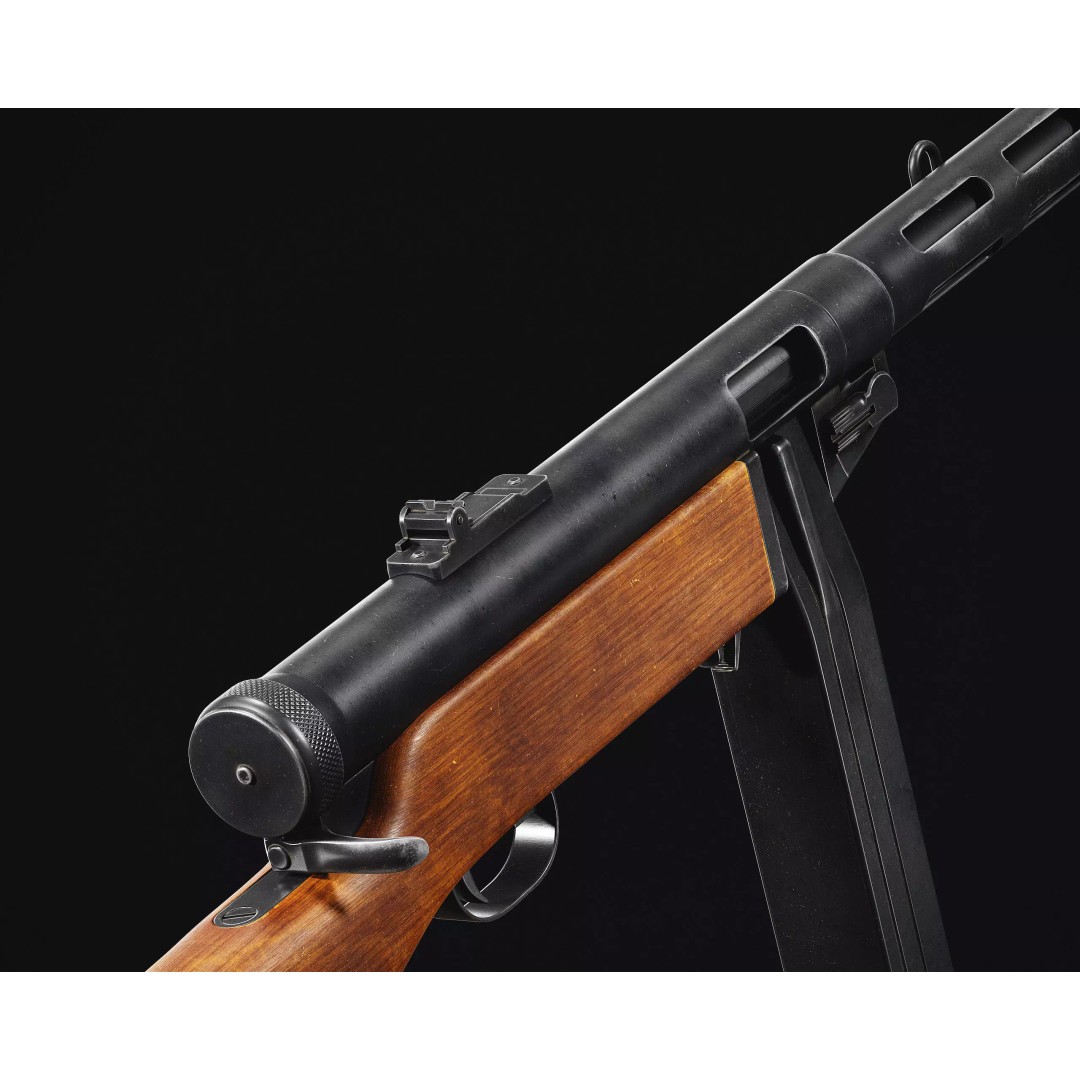 KPIST M37-39 3D Model – Low Poly Military Gun, FBX, OBJ - View 2