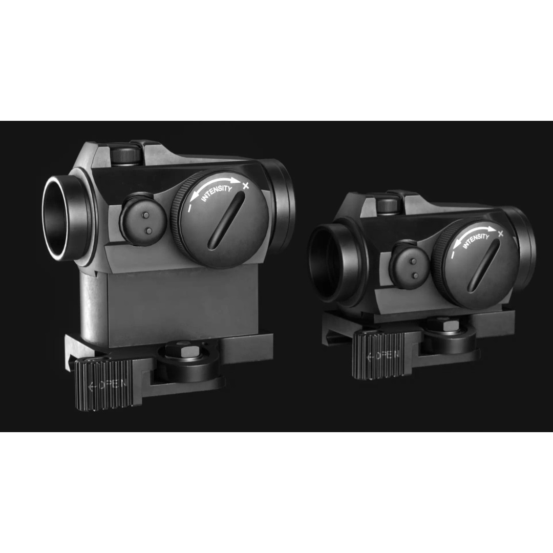 Aimpoint Micro T2 3D Model – Low Poly Game Asset, FBX & OBJ - View 5