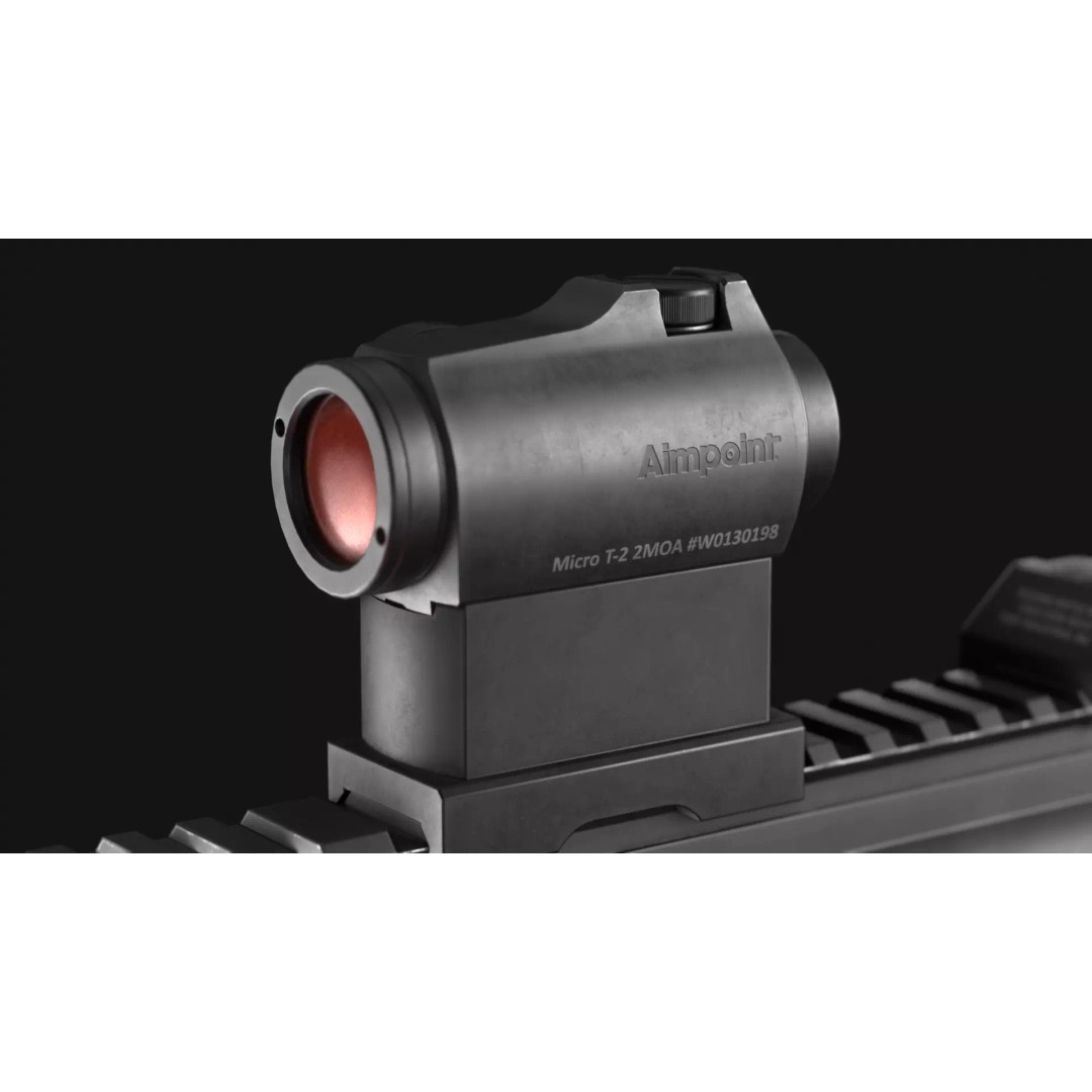 Aimpoint Micro T2 3D Model – Low Poly Game Asset, FBX & OBJ - View 7