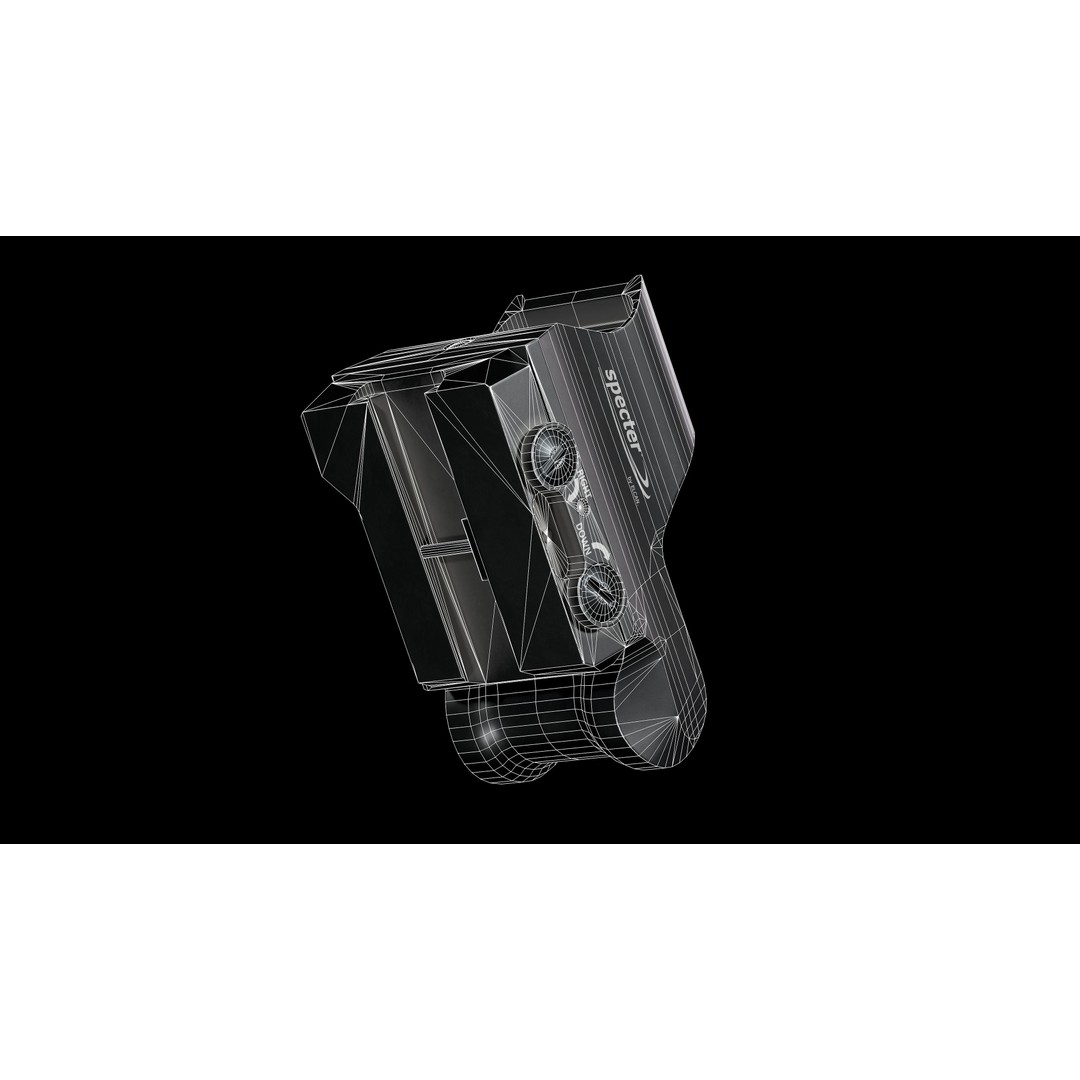 Specter Holographic Combat Optics 3D Model – Low Poly PBR Game Asset, FBX