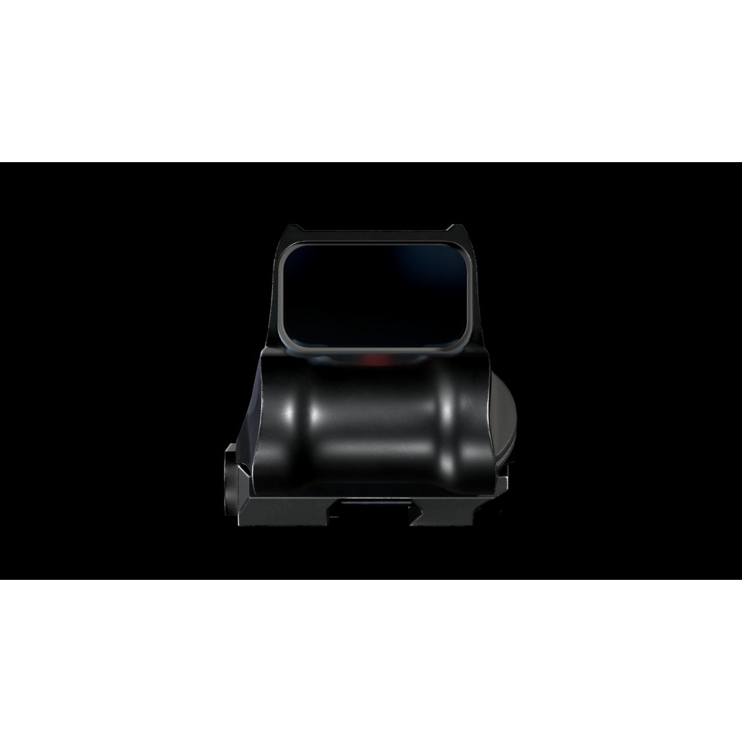 Specter Holographic Combat Optics 3D Model – Low Poly PBR Game Asset, FBX - View 11