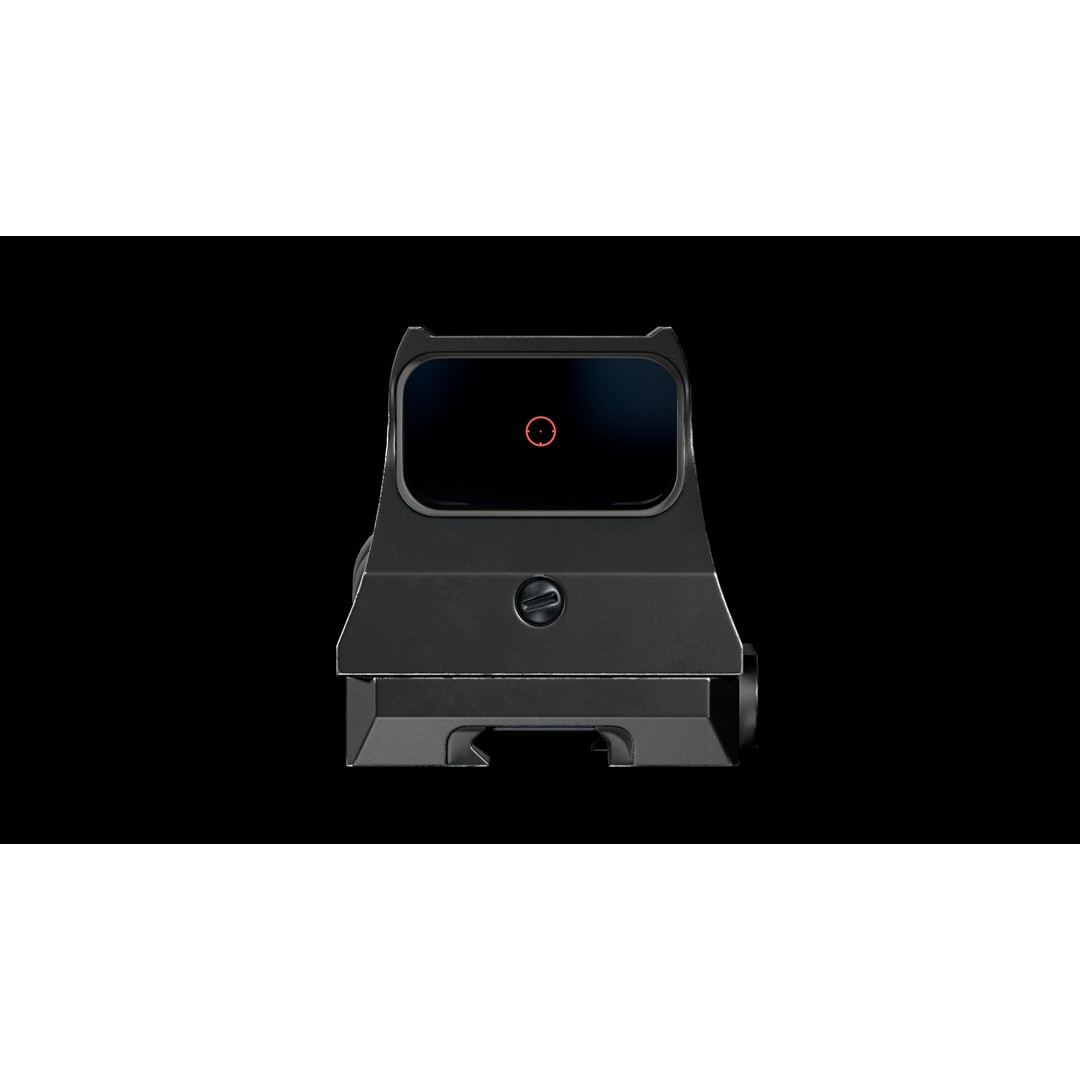 Specter Holographic Combat Optics 3D Model – Low Poly PBR Game Asset, FBX - View 12