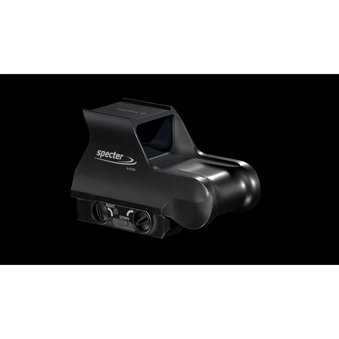 Specter Holographic Combat Optics 3D Model – Low Poly PBR Game Asset, FBX - View 2